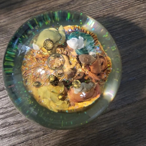 Fontanini Nativity Musical Glitterdome Snowglobe Three Kings - Picture 5 of 6